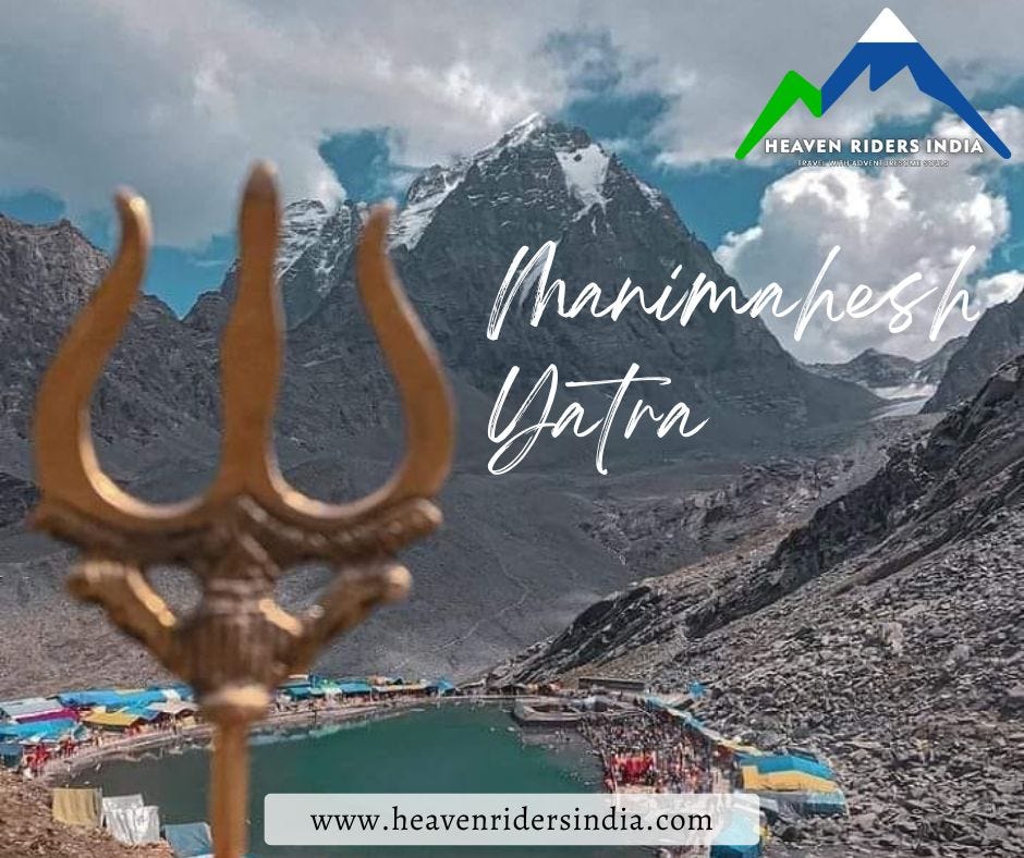 Manimahesh Yatra: A Sacred Journey to Lord Shiva’s Abode | by Heaven Riders India | Oct, 2024 | Medium