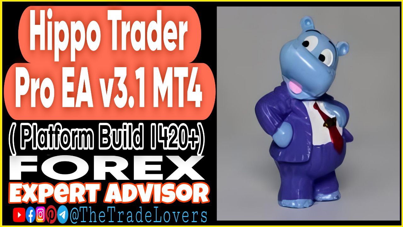 Hippo Trader Pro EA v3.1 MT4 (Works on Build 1420 ) | Forex Robot | MT4 Expert Advisor - Payhip