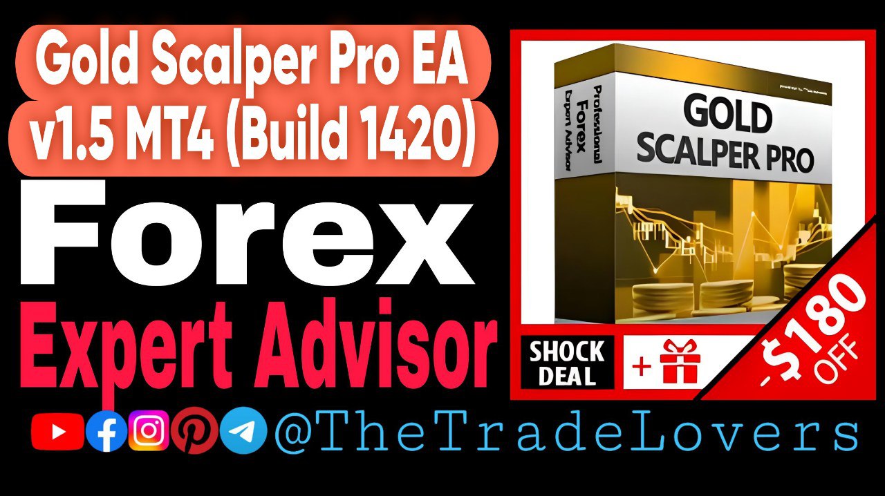Gold Scalper Pro V1.5 EA MT4 No DLL (Platform Build 1420) | Forex Robot | MT4 Expert Advisor - Payhip