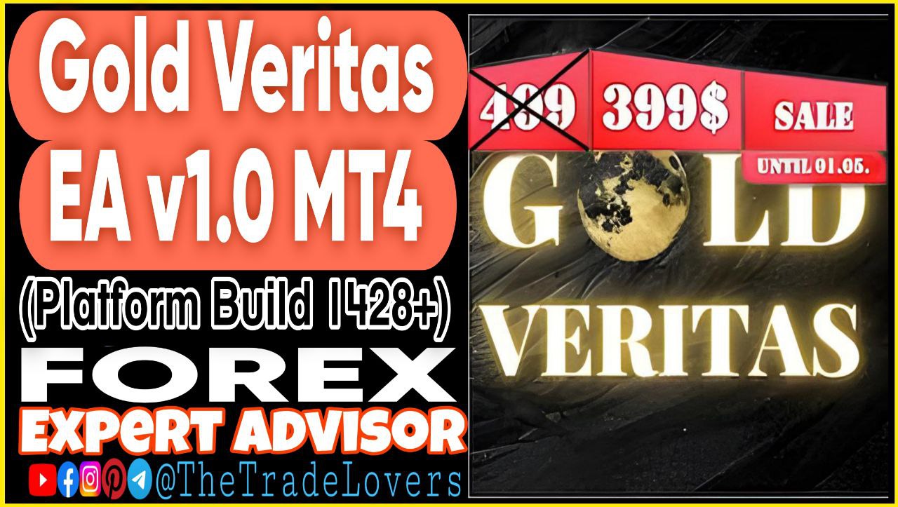 Gold Veritas EA v1.0 MT4 (Works on Build 1428 ) | Forex Robot | MT4 Expert Advisor - Payhip