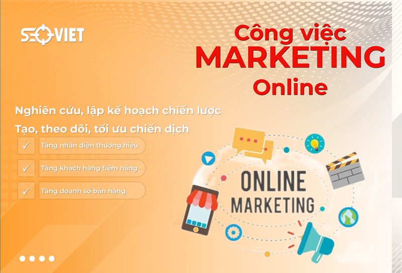 Mô tả công việc Marketing Online chi tiết từ A - Z