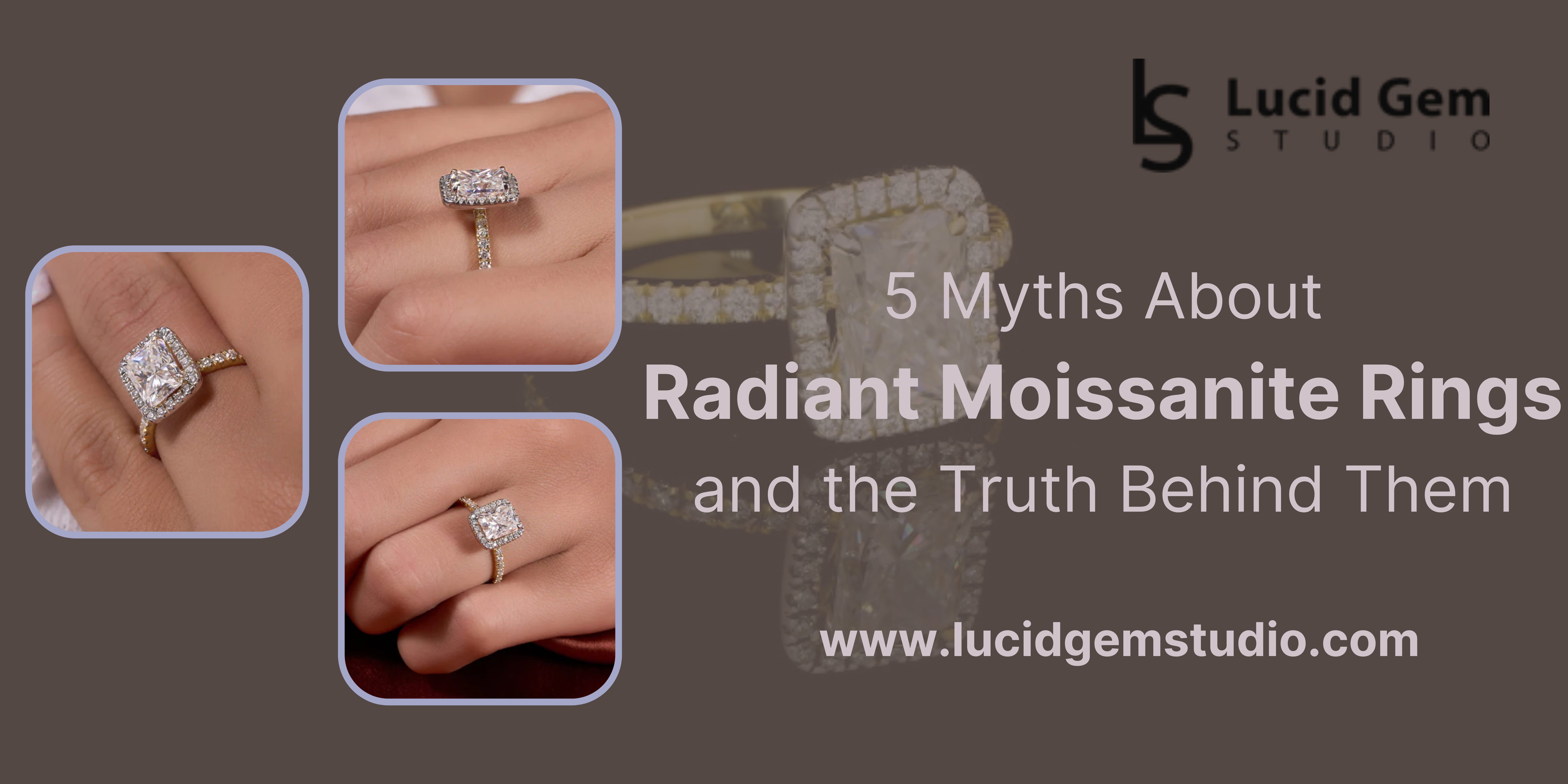 5 Myths About Radiant Moissanite Rings and the Truth Behind Them