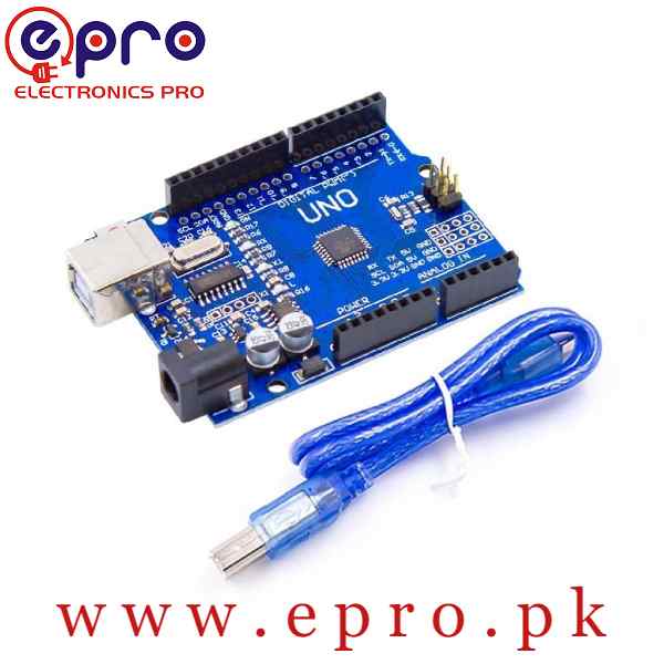 Arduino R3 UNO Atmega328P SMD with Cable at Best Price in Pakistan - Epro.pk