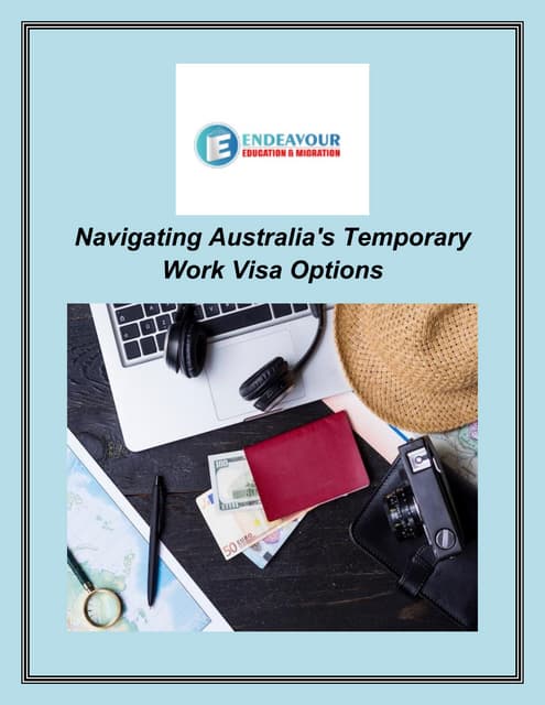 Navigating Australia's Temporary Work Visa Options | PDF | Free Download