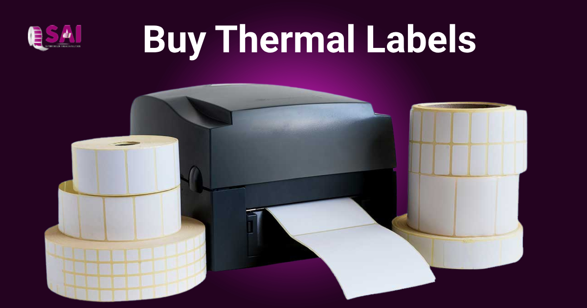 Buy 4x6 & 4x4 Thermal Labels | Chromo & Custom Sticker Rolls