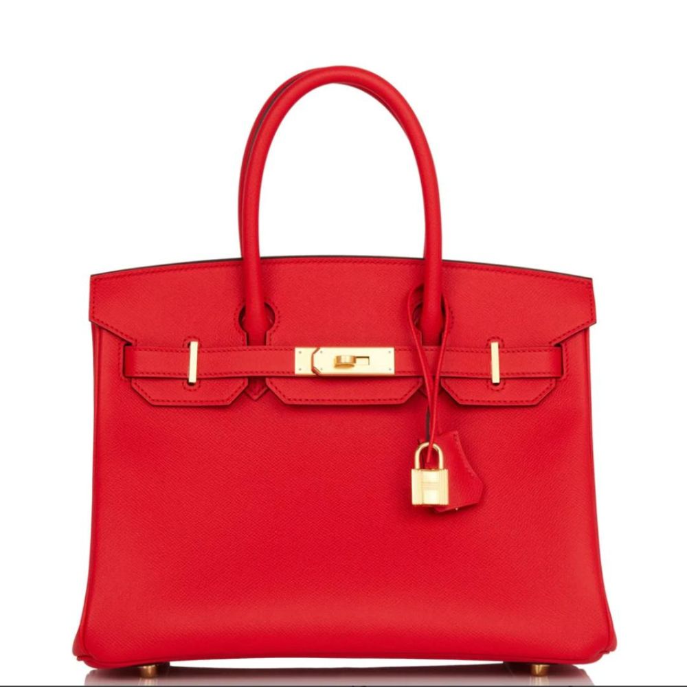 Designer Tote Birkin 30cm Bag | Made with 100% Real leather...