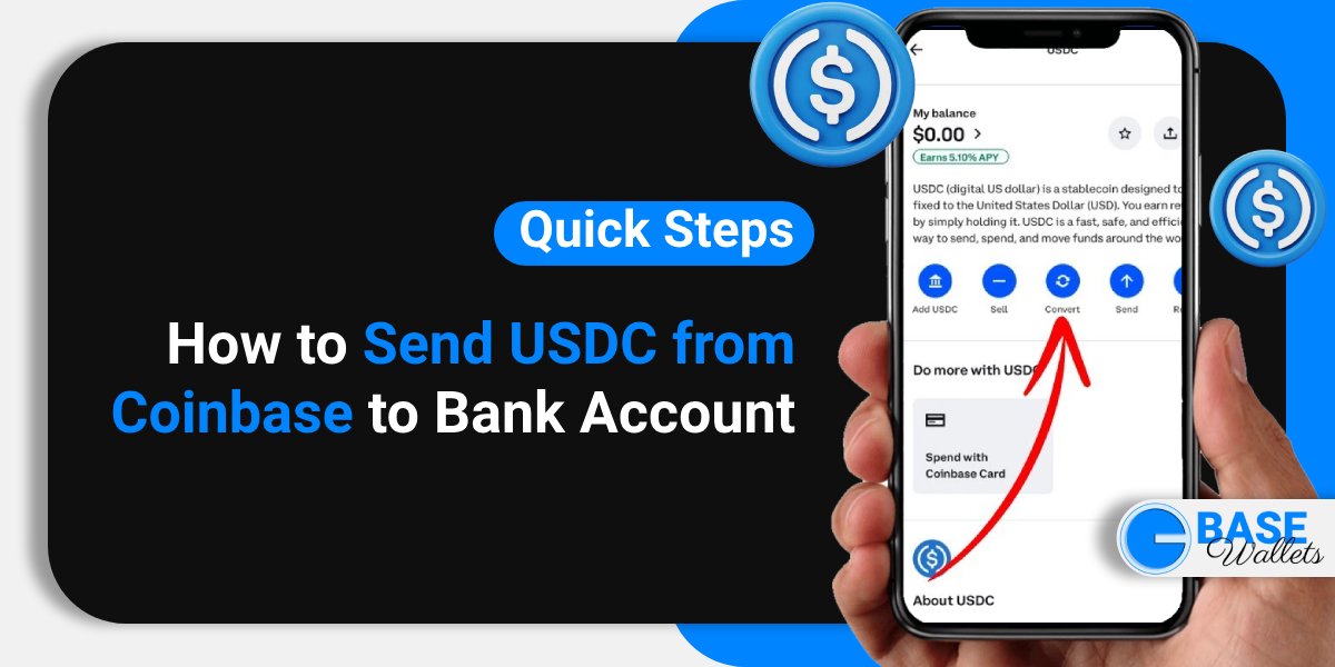 How to Send USDC from Coinbase to Bank Account [Quick Steps]