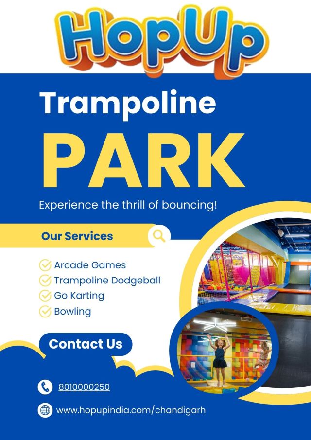 The Trampoline Park is fun for all ages, combining fun and fitness in a vibrant atmosphere. These indoor features include... – @hopupindia on Tumblr