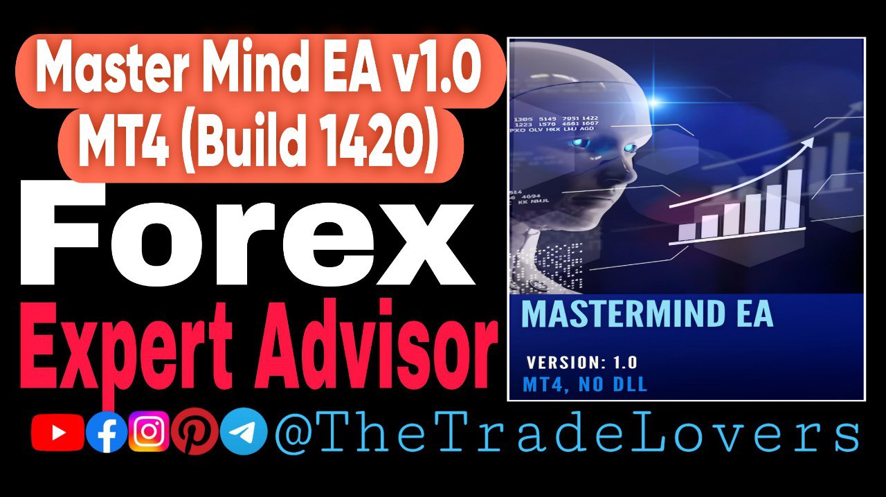 MasterMind EA V1.0 MT4 No DLL (Platform Build 1420) | Forex Robot | MT4 Expert Advisor - Payhip