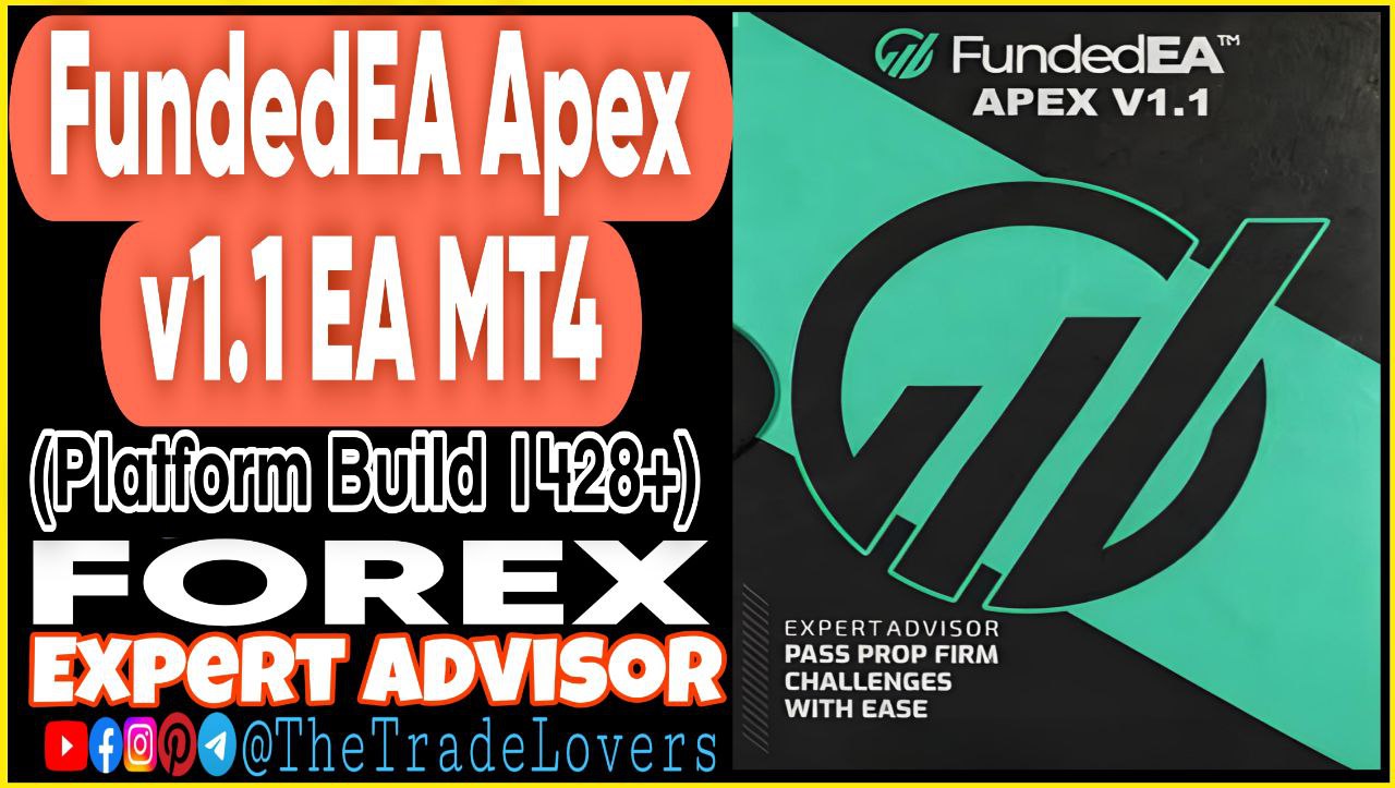 FundedEA Apex V1.1 MT4 (Works on Build 1428 ) | Forex Robot | MT4 Expert Advisor - Payhip
