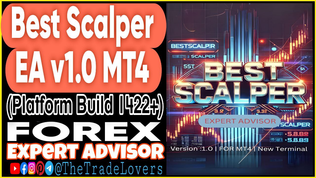 Best Scalper EA v1.0 MT4 (Works on Build 1422 ) | Forex Robot | MT4 Expert Advisor - Payhip