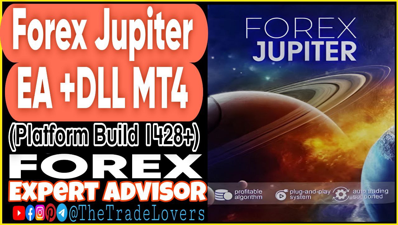 Forex Jupiter EA MT4 DLL (Works on Build 1428 ) | Forex Robot | MT4 Expert Advisor - Payhip