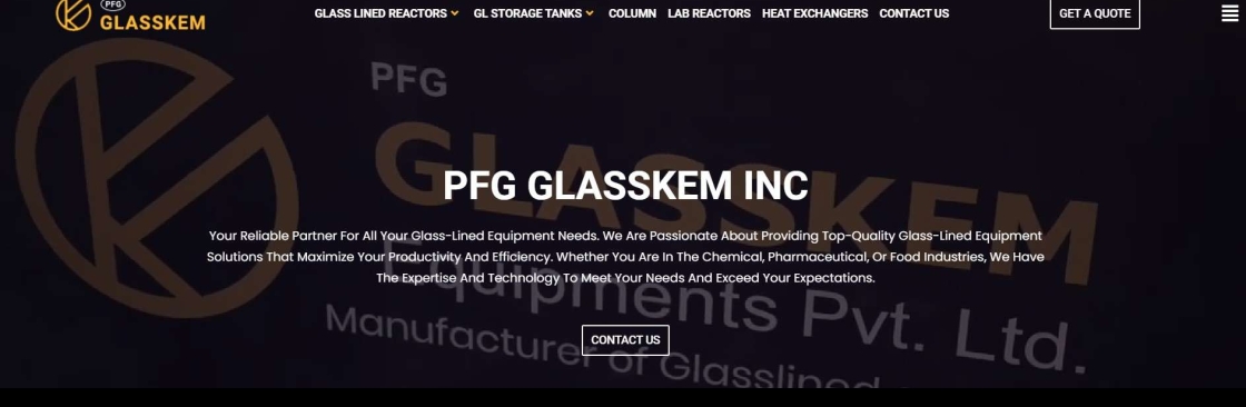 PFG Glasskem Inc Cover Image