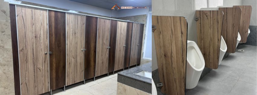 Bathroom Partitions & Cubicles | India's No. 1 Manufacturers - Megha Systems