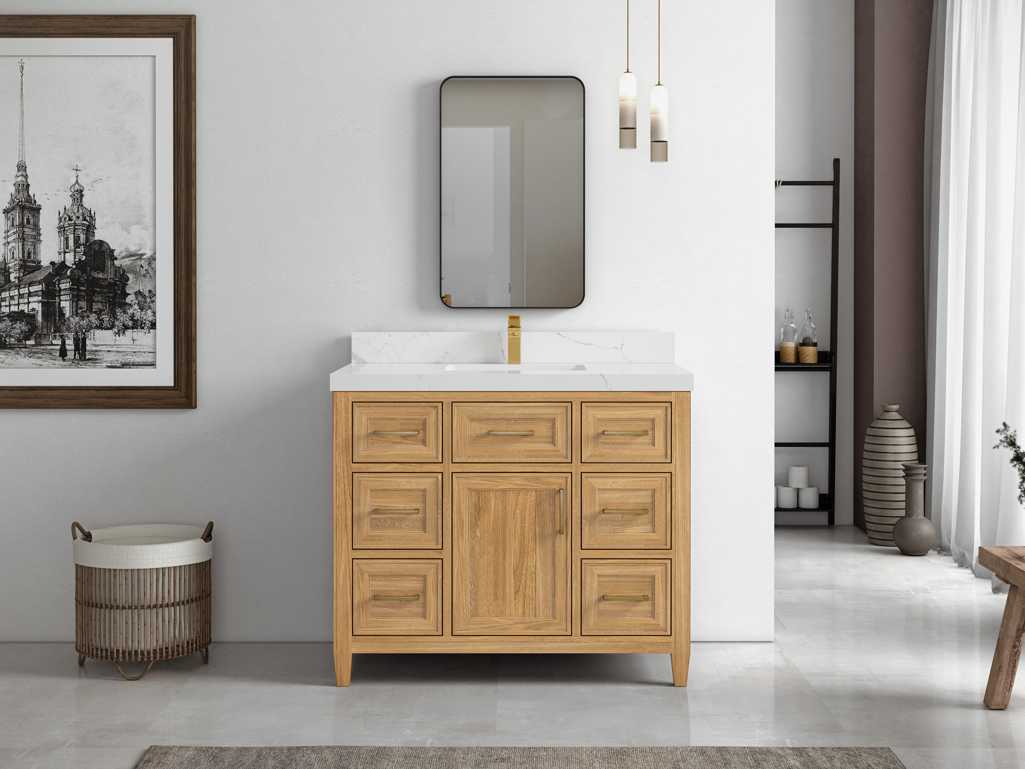 The Unbeatable Allure of Wooden Bathroom Vanity