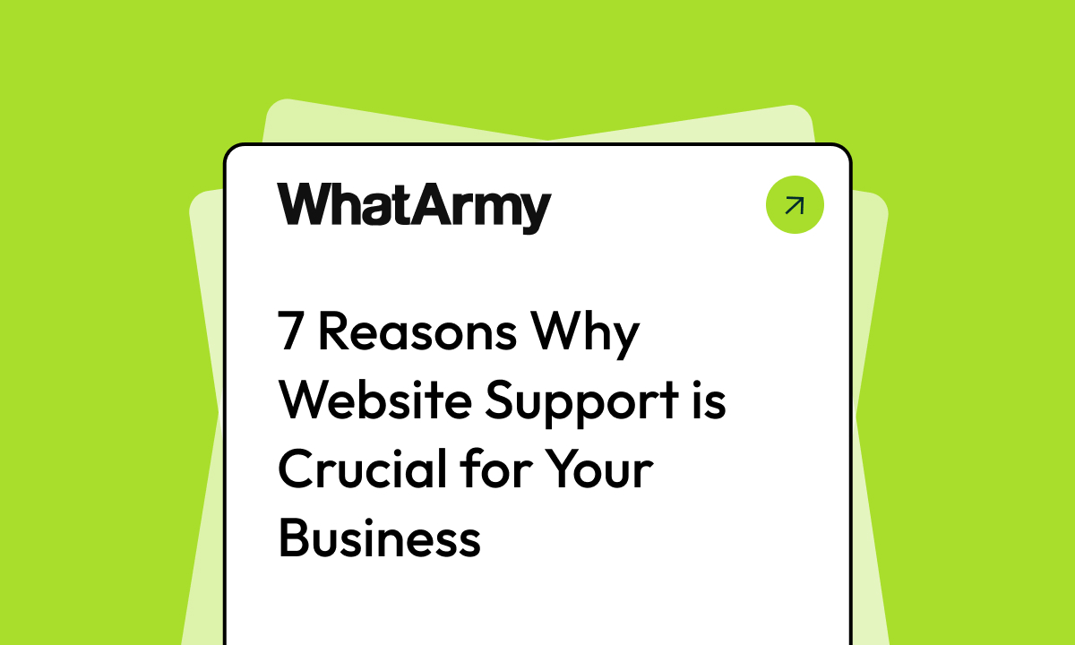 Boston Web Design | Web Development | WhatArmy