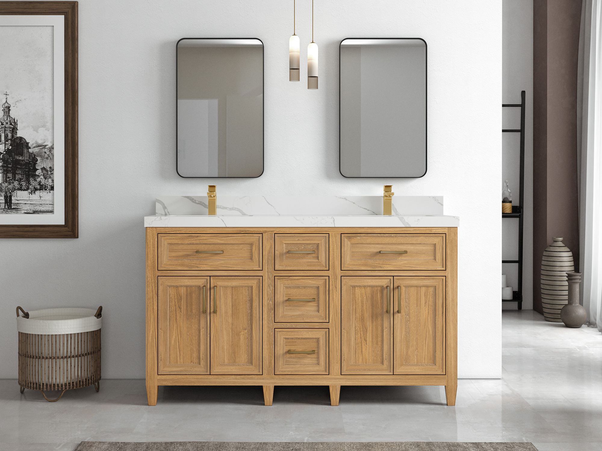 What to Look for When Buying a Solid Wood Bathroom Vanity?