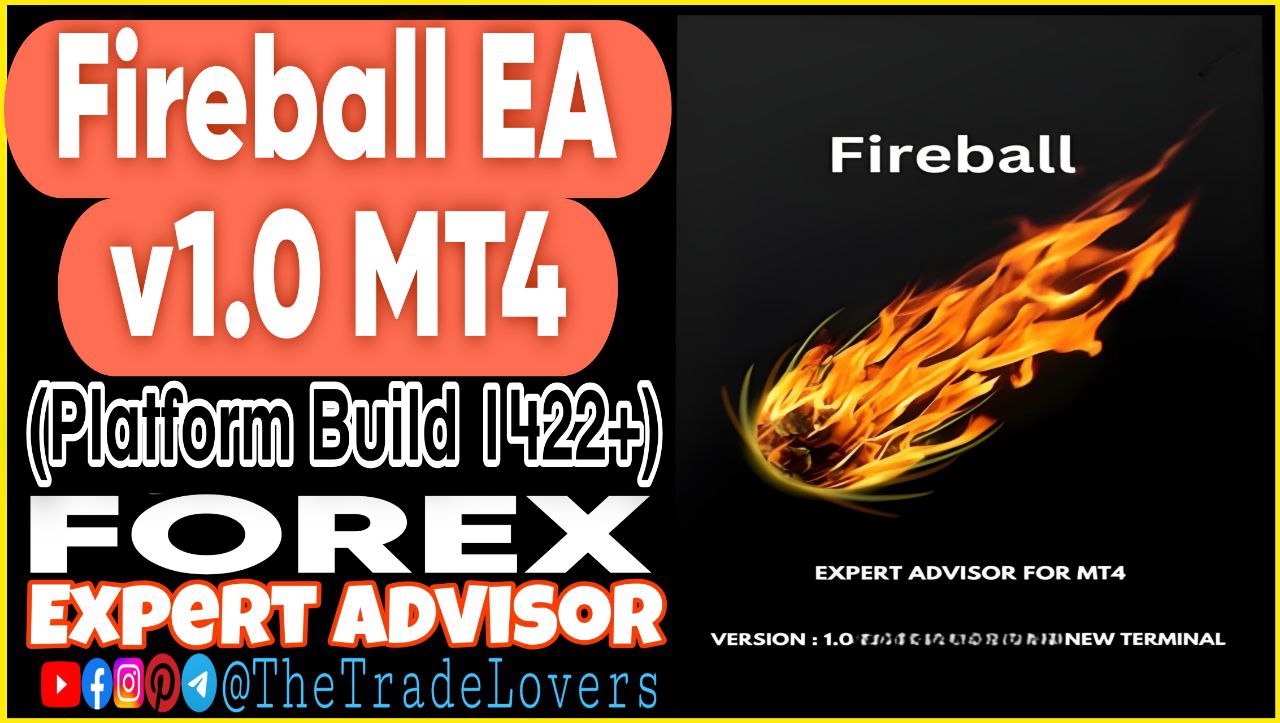 Fireball EA V1.0 MT4 (Works on Build 1422 ) | Forex Robot | MT4 Expert Advisor - Payhip