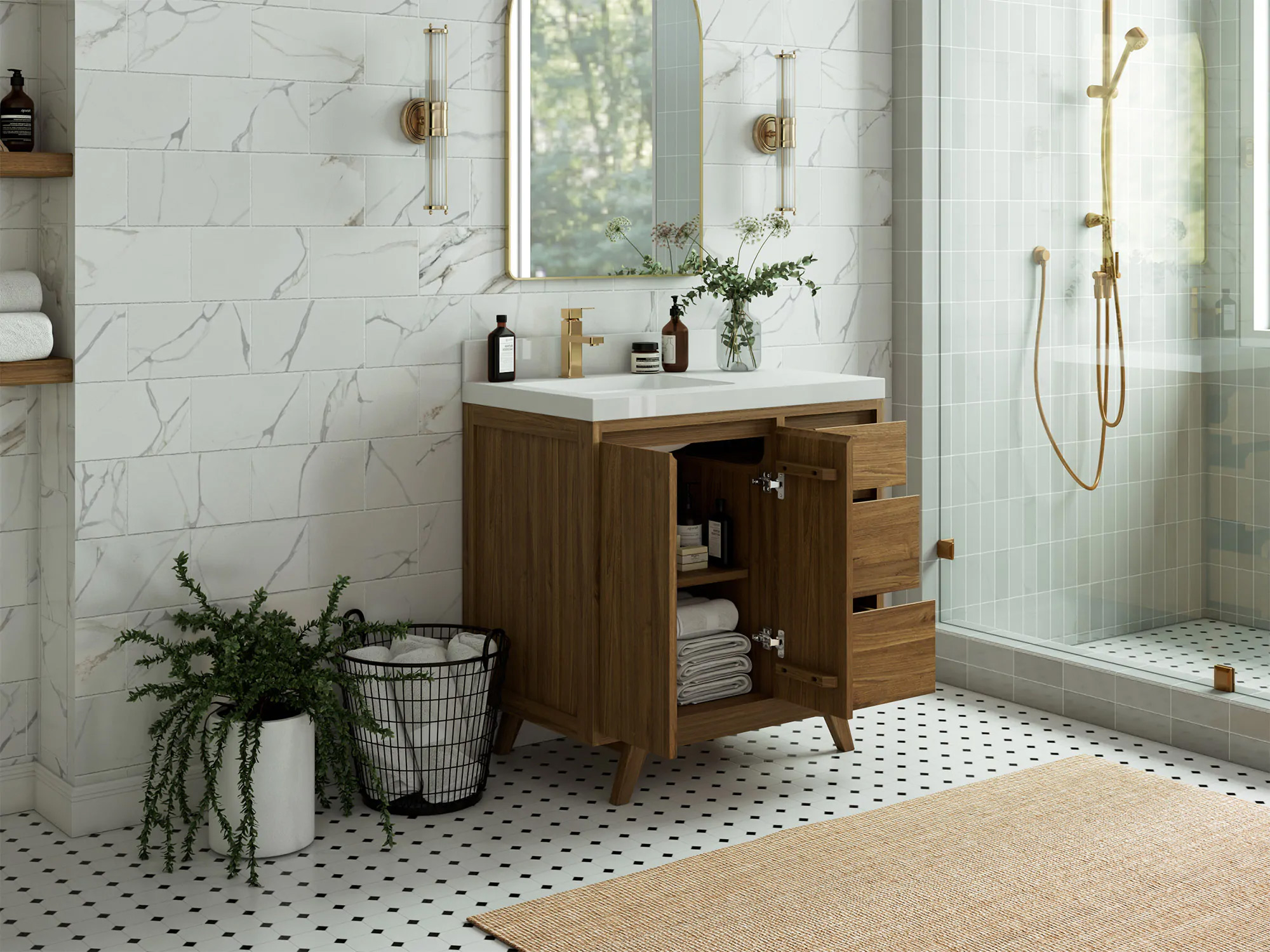 Vanities that Create a Luxury Environment in the Bathroom