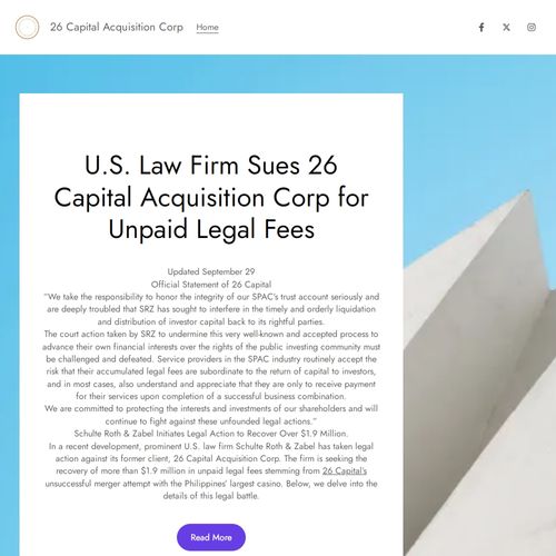 26capitalacquisitioncorp.website3.me