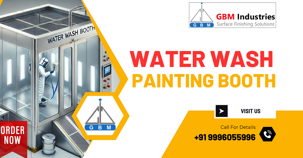 What is a Water Wash Painting Booth? | by Vikassinghnayal | Dec, 2024 | Medium