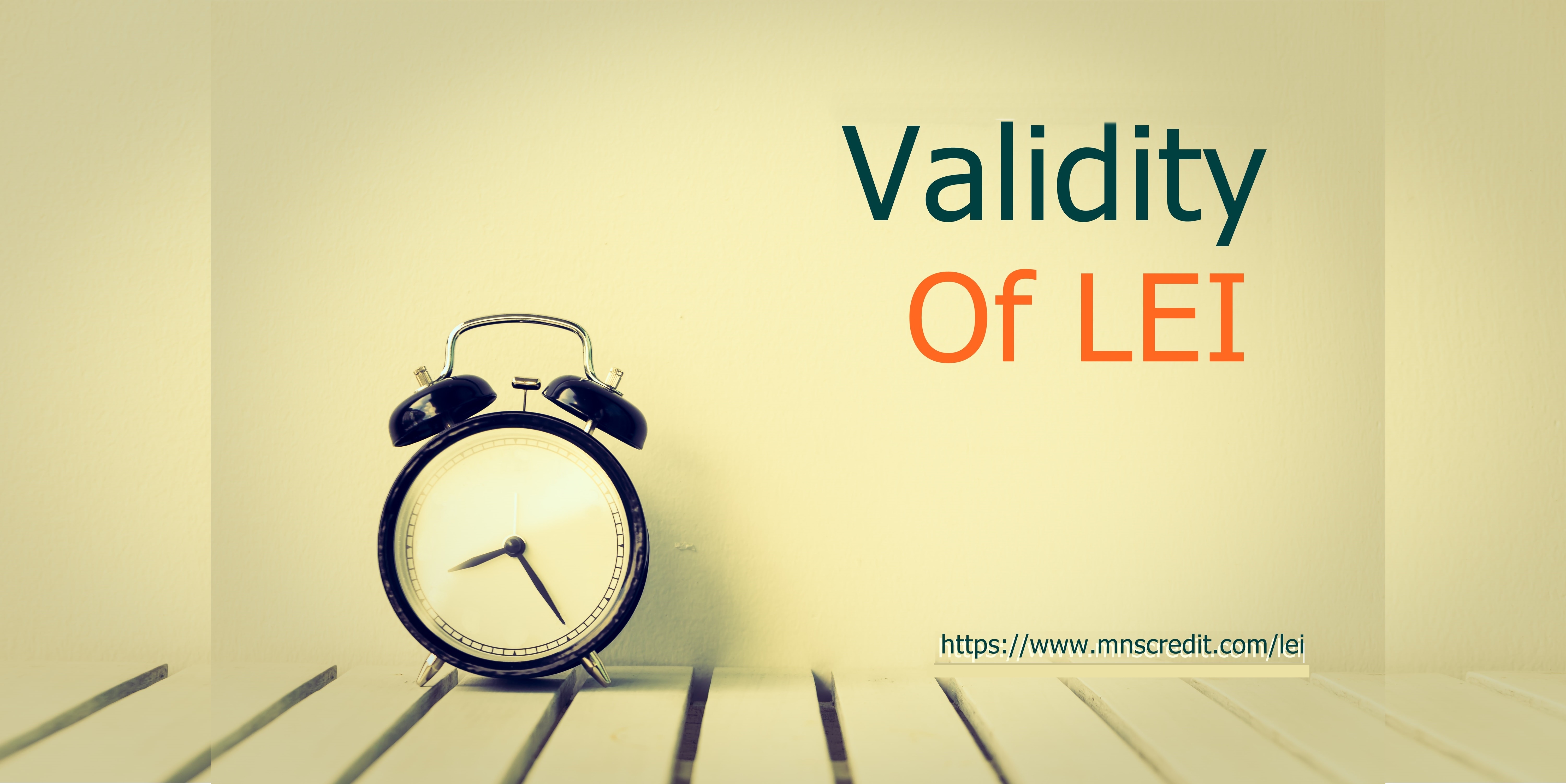 Validity and Renewal of Legal Entity Identifiers (LEIs)