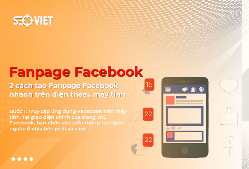 Cách tạo Fanpage Facebook trên Mobile, PC chi tiết