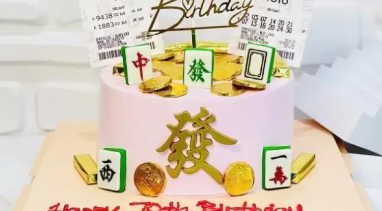Wishing You A Prospering New Year With Longevity Money Pulling Cake - Bip San Francisco