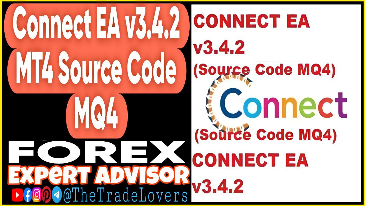 CONNECT EA v3.4.2 MT4 Source Code MQ4 (Works on Build 1431 ) | Forex Robot | MT4 Expert Advisor - Payhip