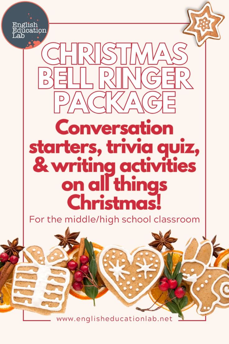 The only Christmas bell ringer package you need for your classroom!