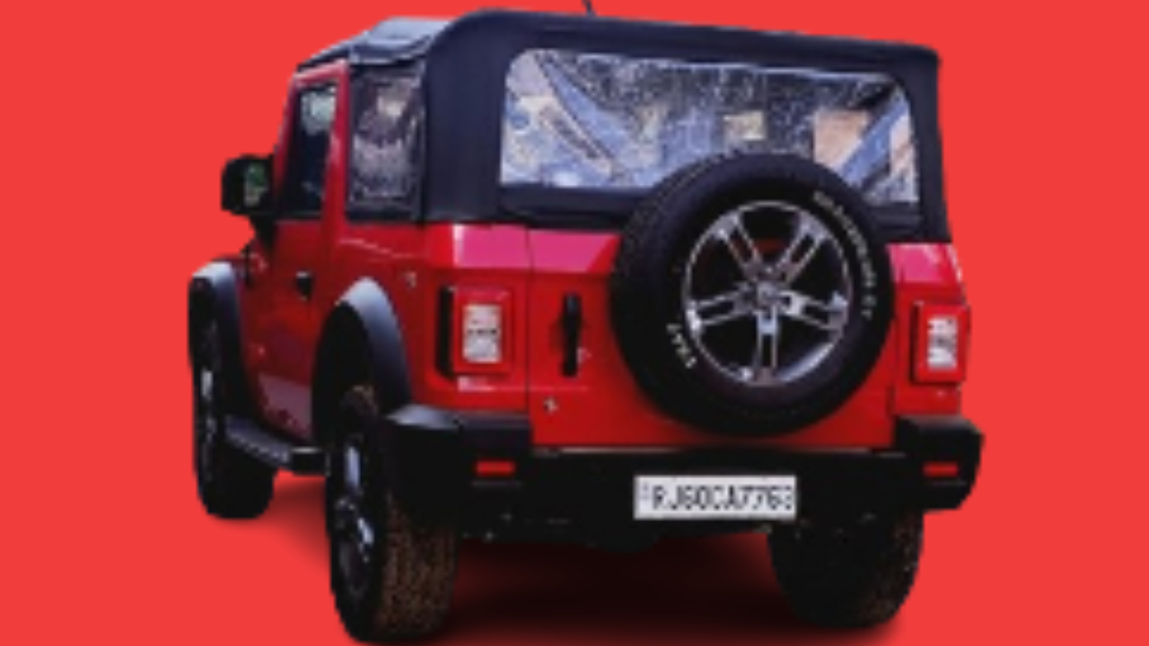 Thar on rent in Jaipur | Convertible Thar on Rent