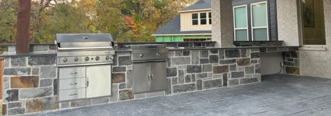 Brick Outdoor Kitchen: Pros, Cons And Design Ideas | Nexlevel Roofing and Outdoor Living