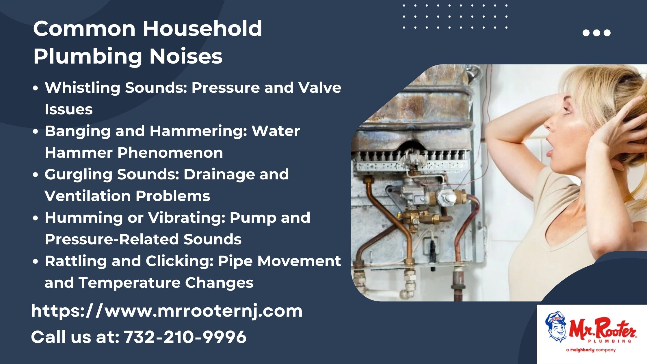 How to Identify and Fix Common Household Plumbing Noises? – Mr. Rooter Plumbing Of New Jersey