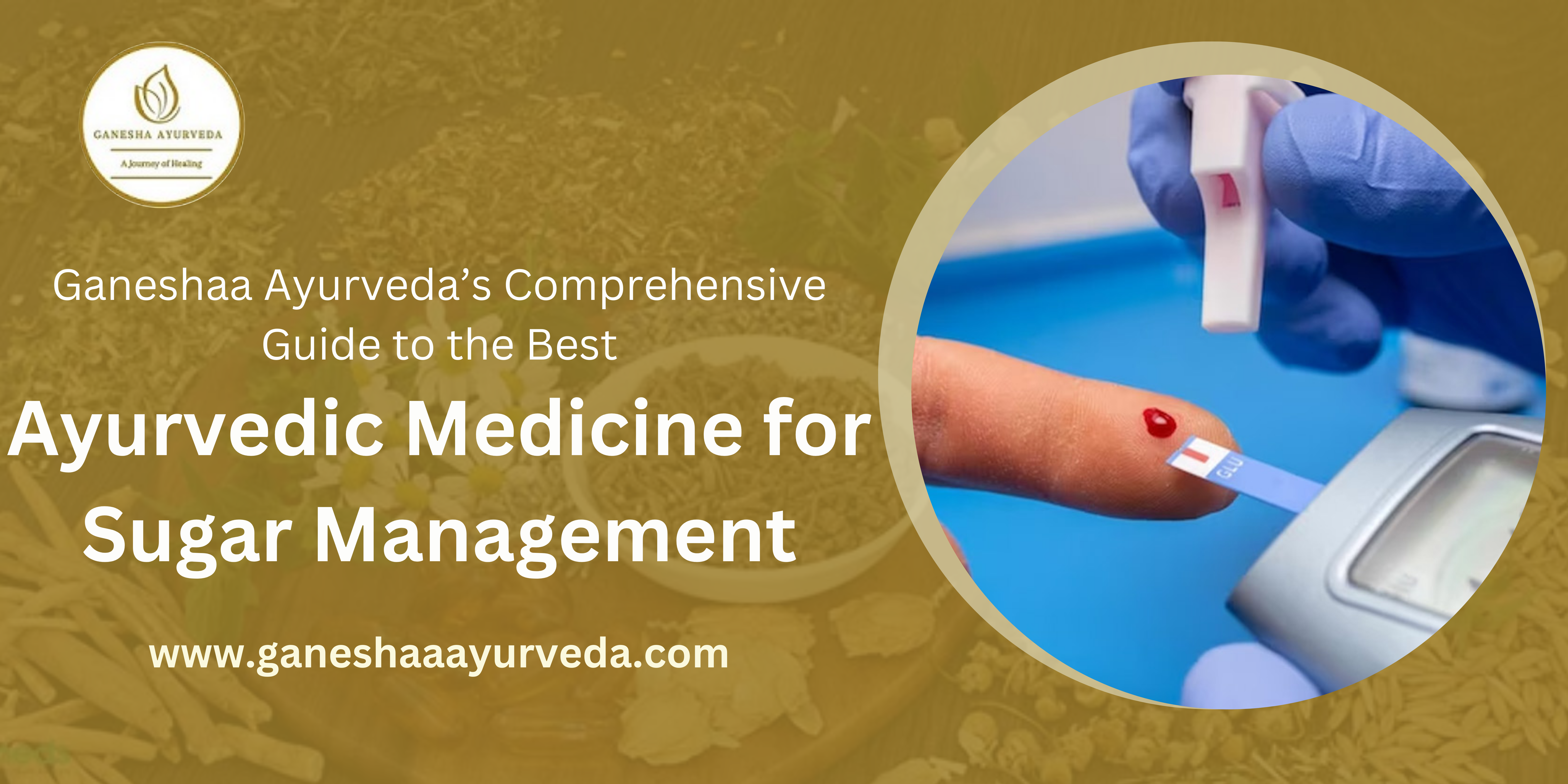 Ganeshaa Ayurveda’s Comprehensive Guide to the Best Ayurvedic Medicine for Sugar Management