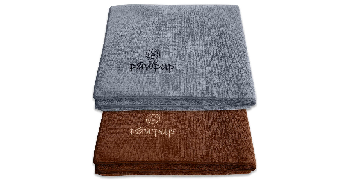 PAWPUP Dog Towel Super Absorbent Microfiber Pet Towels