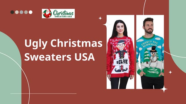 The Rise of Ugly Christmas Sweaters: A Festive Tradition Reimagined | PPT