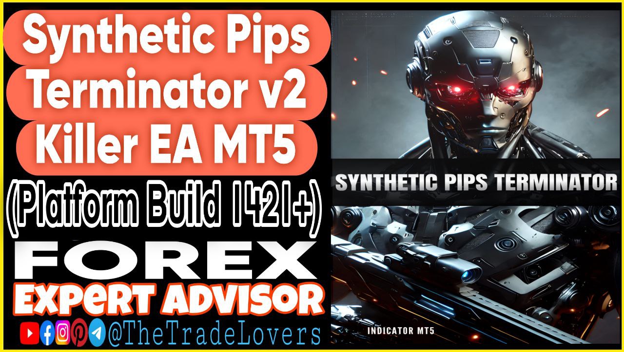 Synthetic Pips Terminator V2 Killer EA Indic MT5 (Works on Build 4468 ) | Forex Robot | Expert Advisor - Payhip