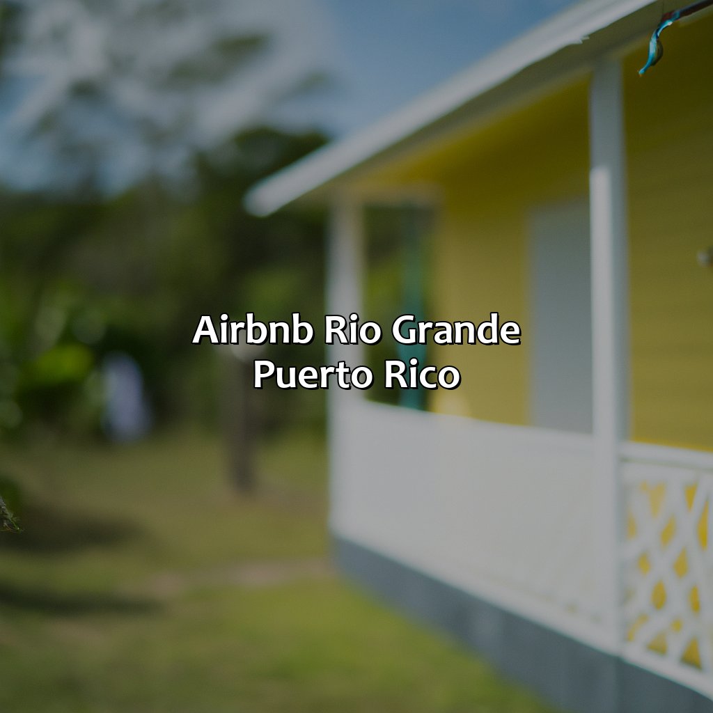 Airbnb Rio Grande Puerto Rico – Krug