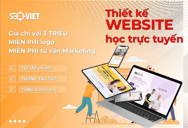 Dịch vụ thiết kế Website dạy học trực tuyến uy tín