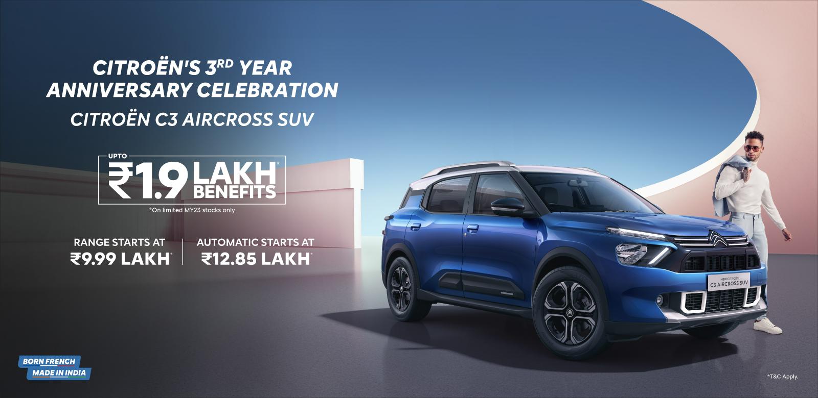 Explore the Latest Citroen Models at Citroen Magnus Showroom in Ahmedabad