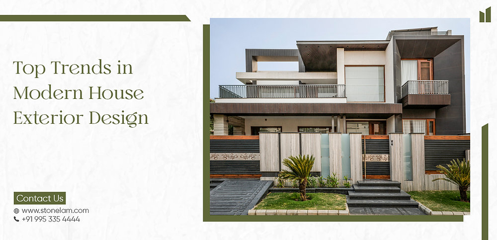 Top Trends in Modern House Exterior Design