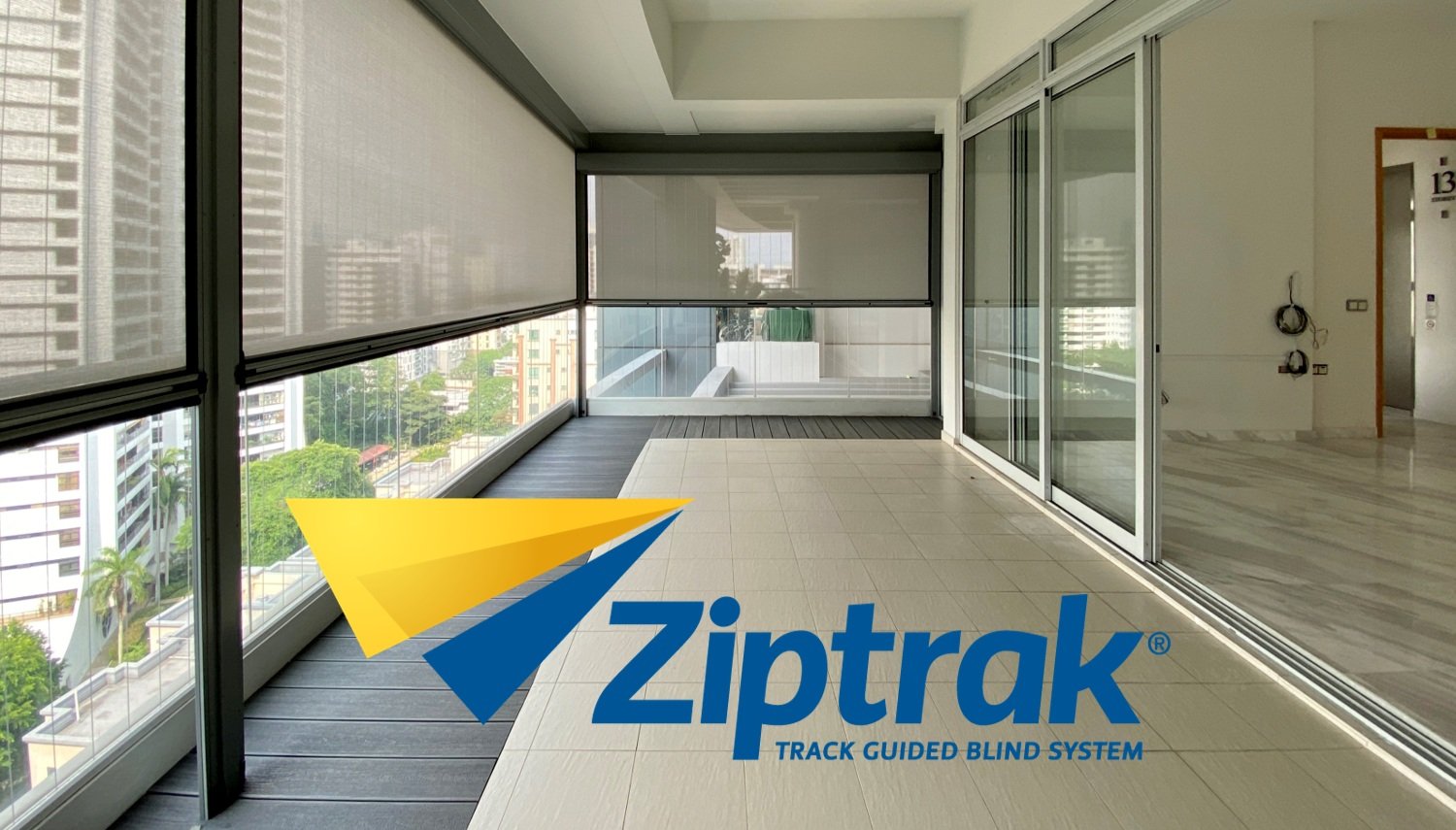 Ziptrak Blinds Singapore | Genuine Ziptrak® from Australia