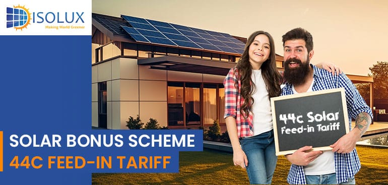 Solar Bonus Scheme 44c Feed-in Tariff