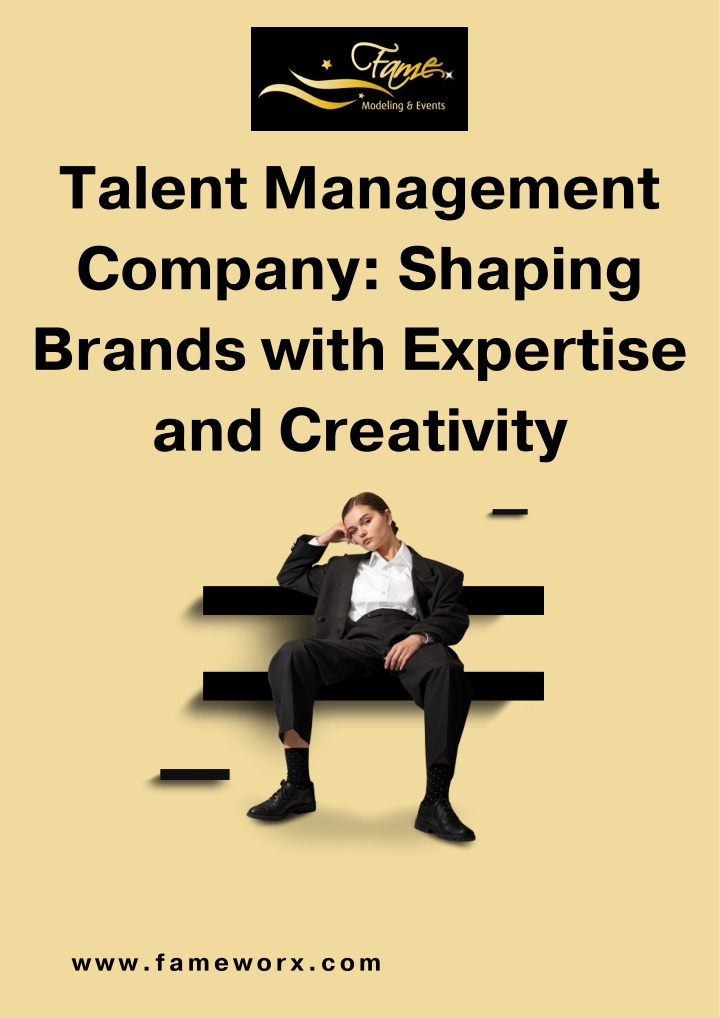 PPT - Talent Management Company Shaping Brands with Expertise and Creativity PowerPoint Presentation - ID:13814776