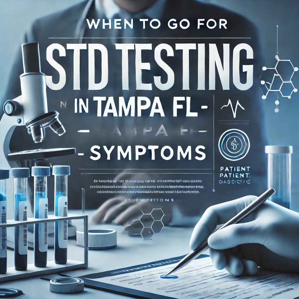 When to Go For STD Testing in Tampa FL – Symptoms – Auto Parts