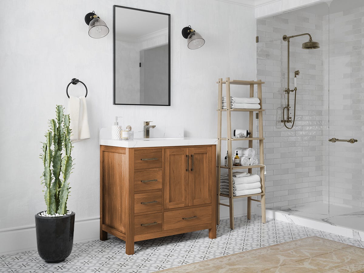 What Is the Accurate Height for Your Bathroom Vanity? | by Bathroom Vanity Alpharetta | Dec, 2024 | Medium