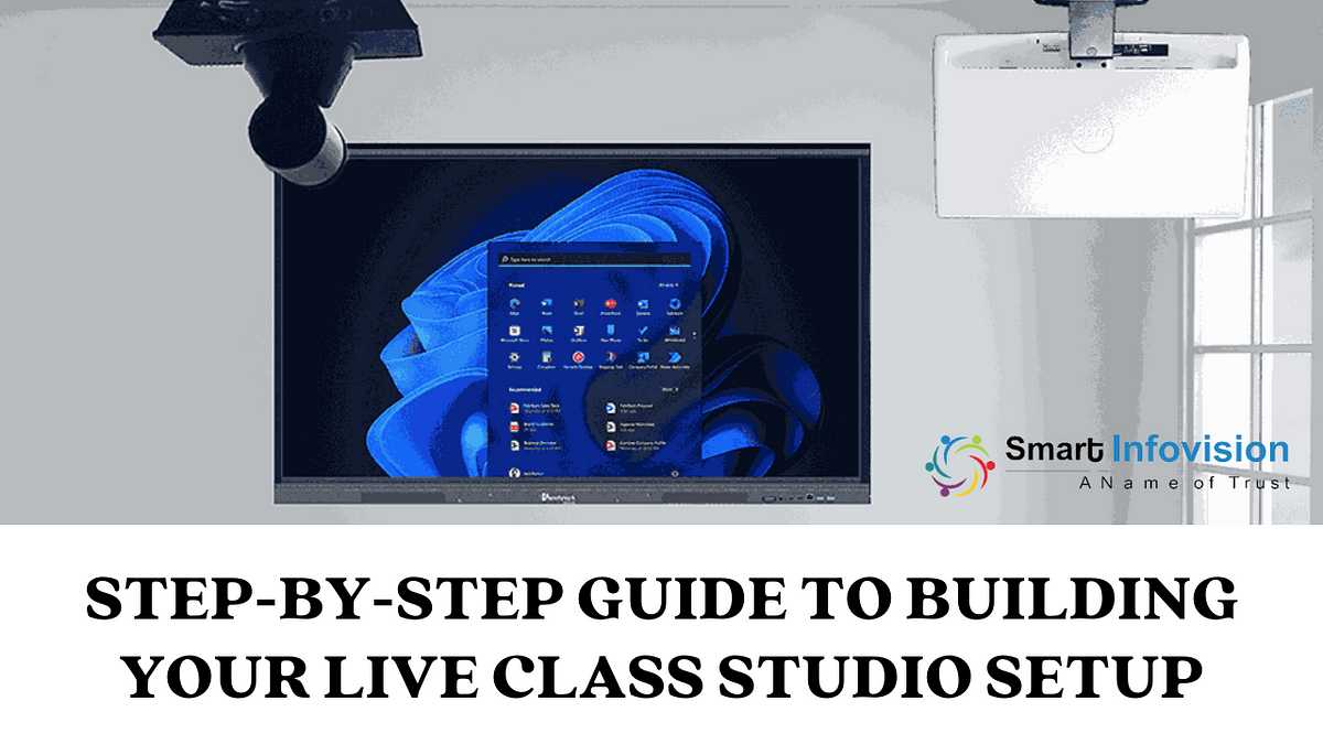 Step-by-Step Guide to Building Your Live Class Studio Setup | by Smart Infovision | Dec, 2024 | Medium