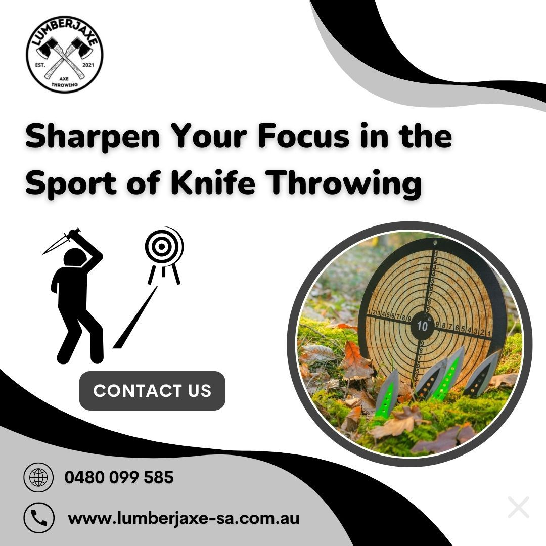 Sharpen Your Focus in the Sport of Knife Throwing Master the thrill and precision of knife throwing! This exciting activity... – @lumberjaxeau on Tumblr