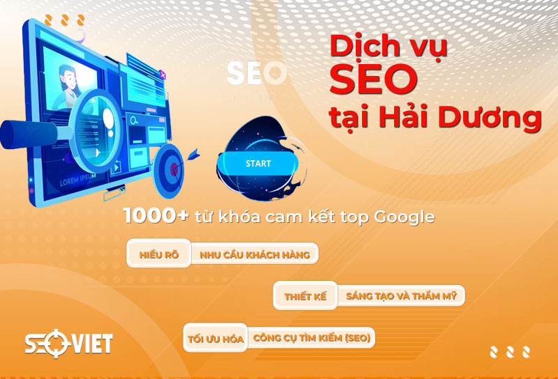 Dịch vụ Seo Website tổng thể, từ khóa lên top tại Hải Dương