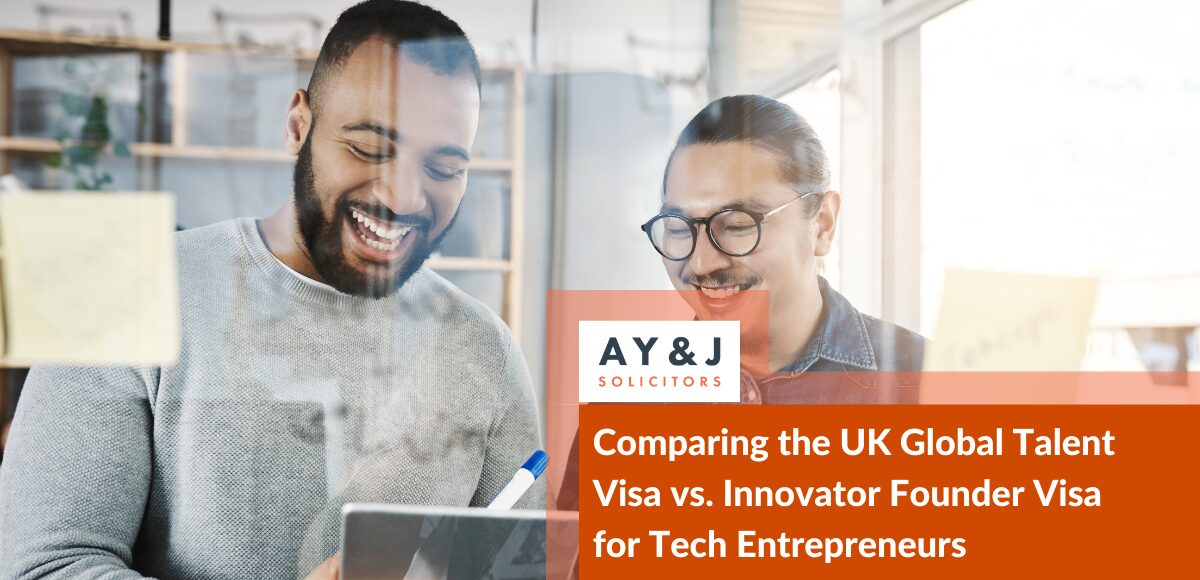 UK Global Talent vs. Innovator Founder Visa for Tech Founders